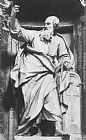 Gros Paintings - St Thomas by Pierre Le Gros the Younger